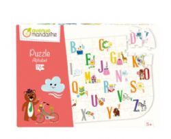 AVENUE MANDARINE CASSE-TÊTE 76 PIÈCES - ALPHABET